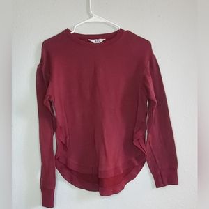 Burgundy sweater